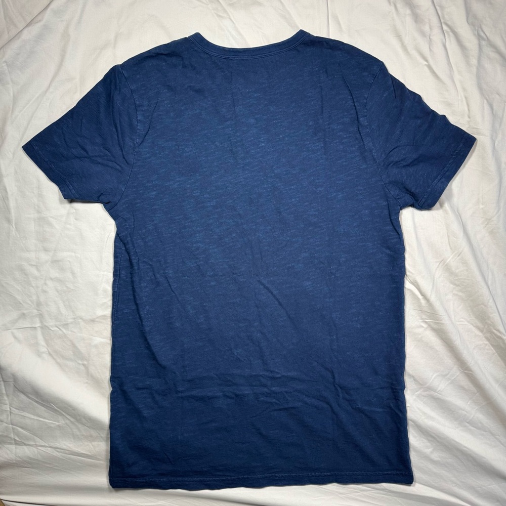 Goodfellow & Co - Small Men's Short Sleeve Henley Shirts - Navy Blue & Charcoal - Picture 5 of 7